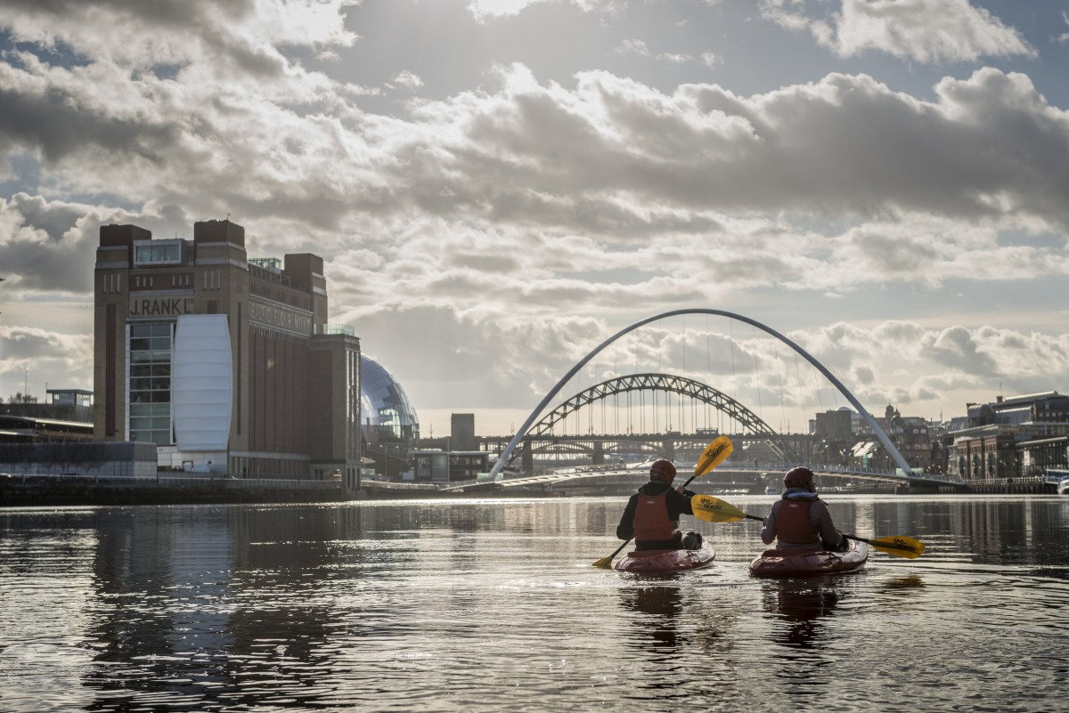 CBK Adventures' Tyne Bridges & Quayside kayak tours